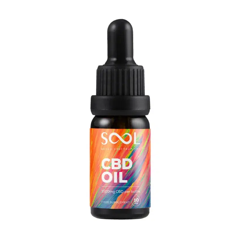 SOOL CBD масло 10% Broad Spectrum 1000 mg без THC