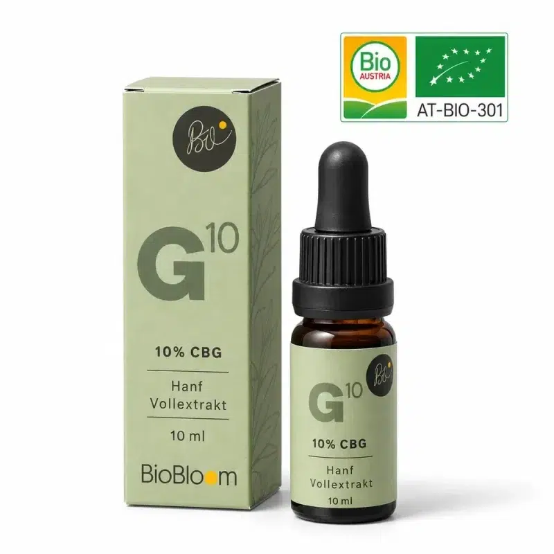 BioBloom БИО CBG масло 10% Full Spectrum 10 мл